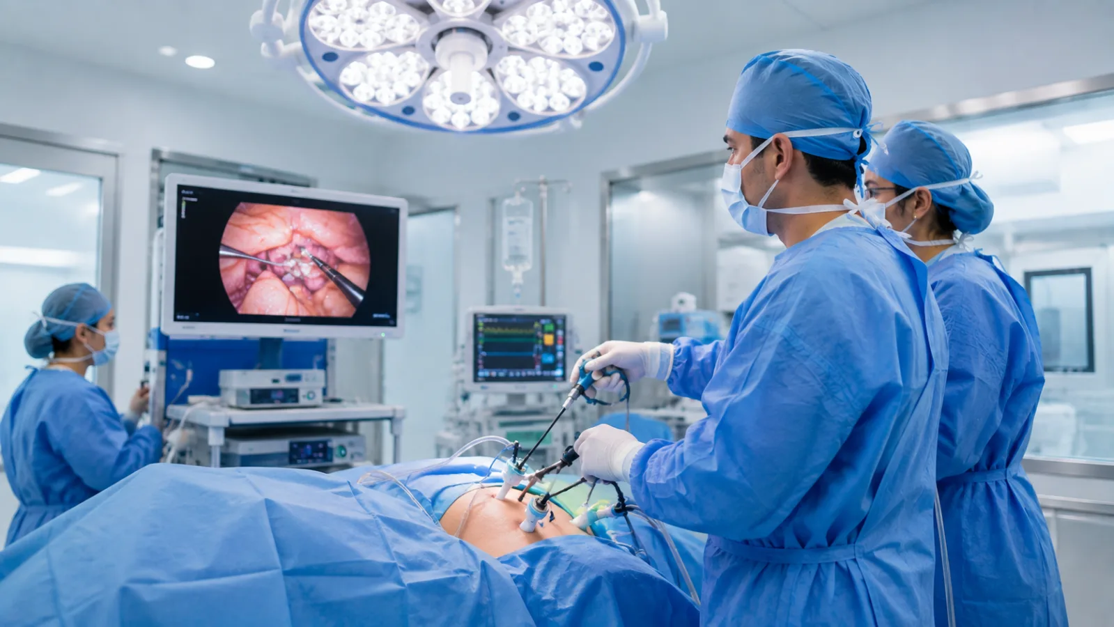 ¿Qué clínica tiene cirujano laparoscópico disponible ahora en Tlalnepantla?
